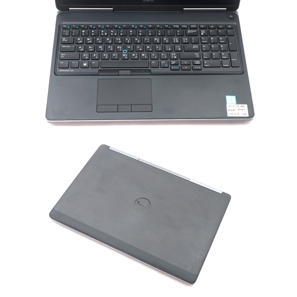 Dell Precision 7520 - Intel Core i7 6th Gen 16GB 512GB SSD