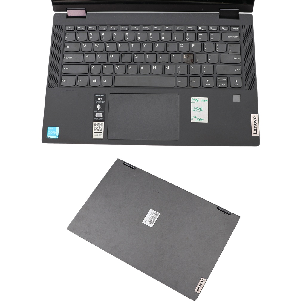 Lenovo Laptop IdeaPad Flex 5 intel core i3-1115G4 4gb ram 128gb SSD  11th Gen ** No Charger **