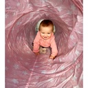 Kids Comcept Play Tunnel Star Grey