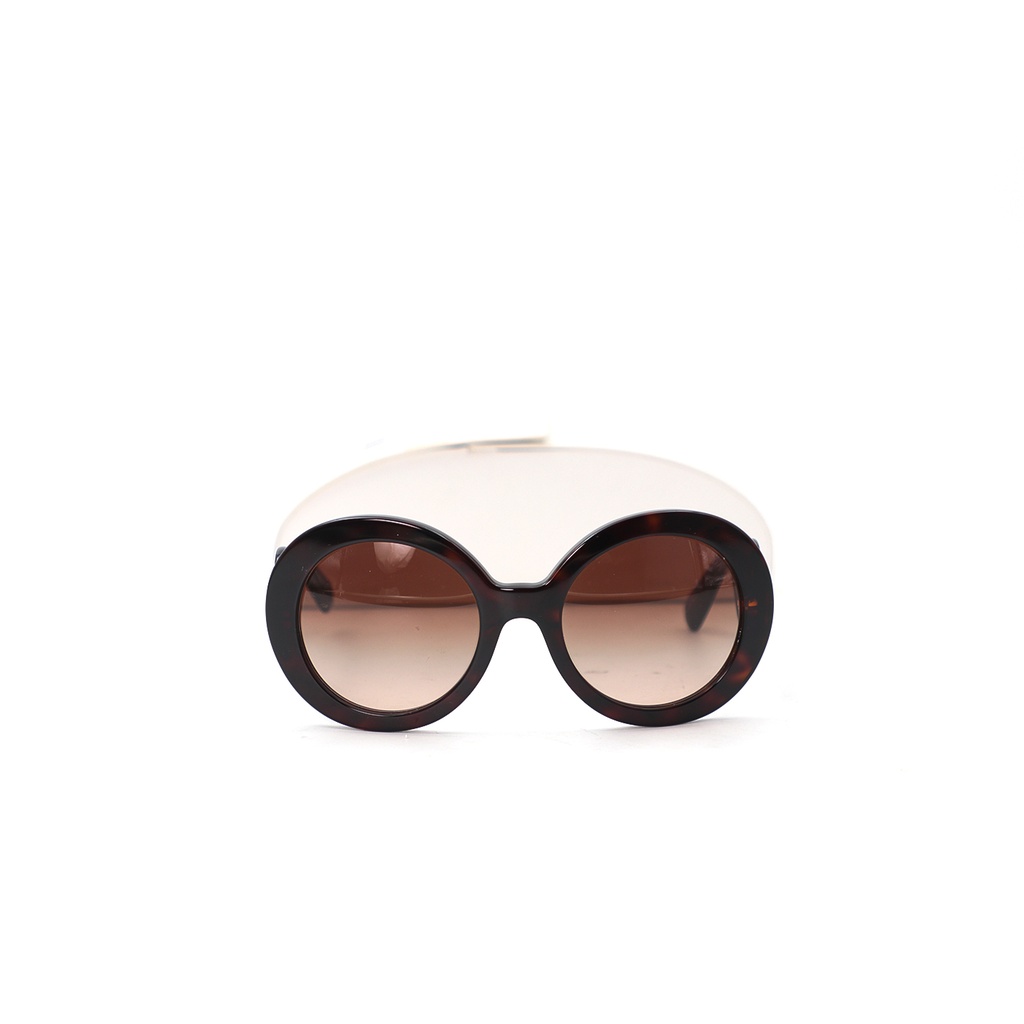 Prada Minimal Baroque PR 27NS 2AU6S1 Havana Sunglasses