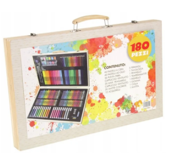 180Pcs Oil Colored Pencils Set Sketch Soft Core Professional Art