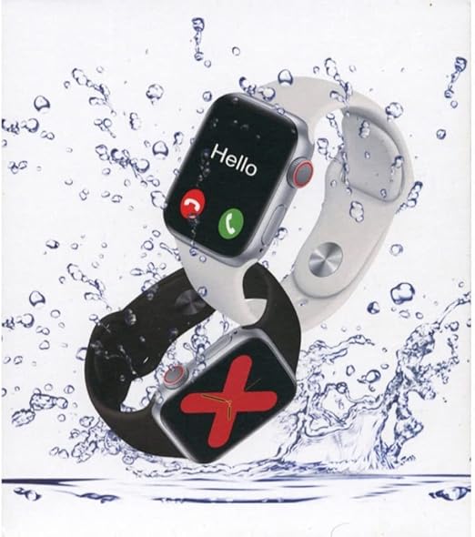 T5S Smart Fitness Watch with Stepping Meter Heart Rate Monitor and Bluetooth for Android and IOS - black