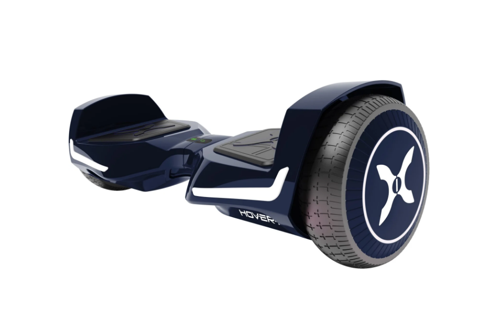 Hover-1 Evolution Hoverboard for Children, Led Headlights, 6 mph Max Speed, Midnight Blue