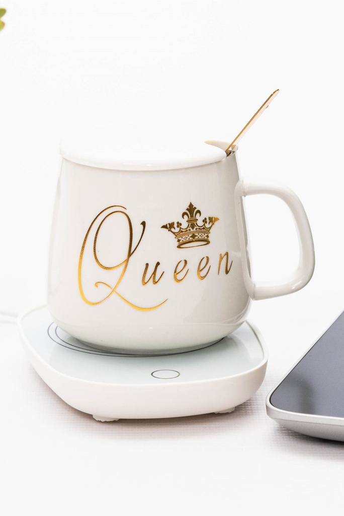 Smart Ceramic Coffee Warming Coaster  Heated Mug Set