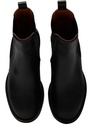 Chloe Mallo leather ankle boots black