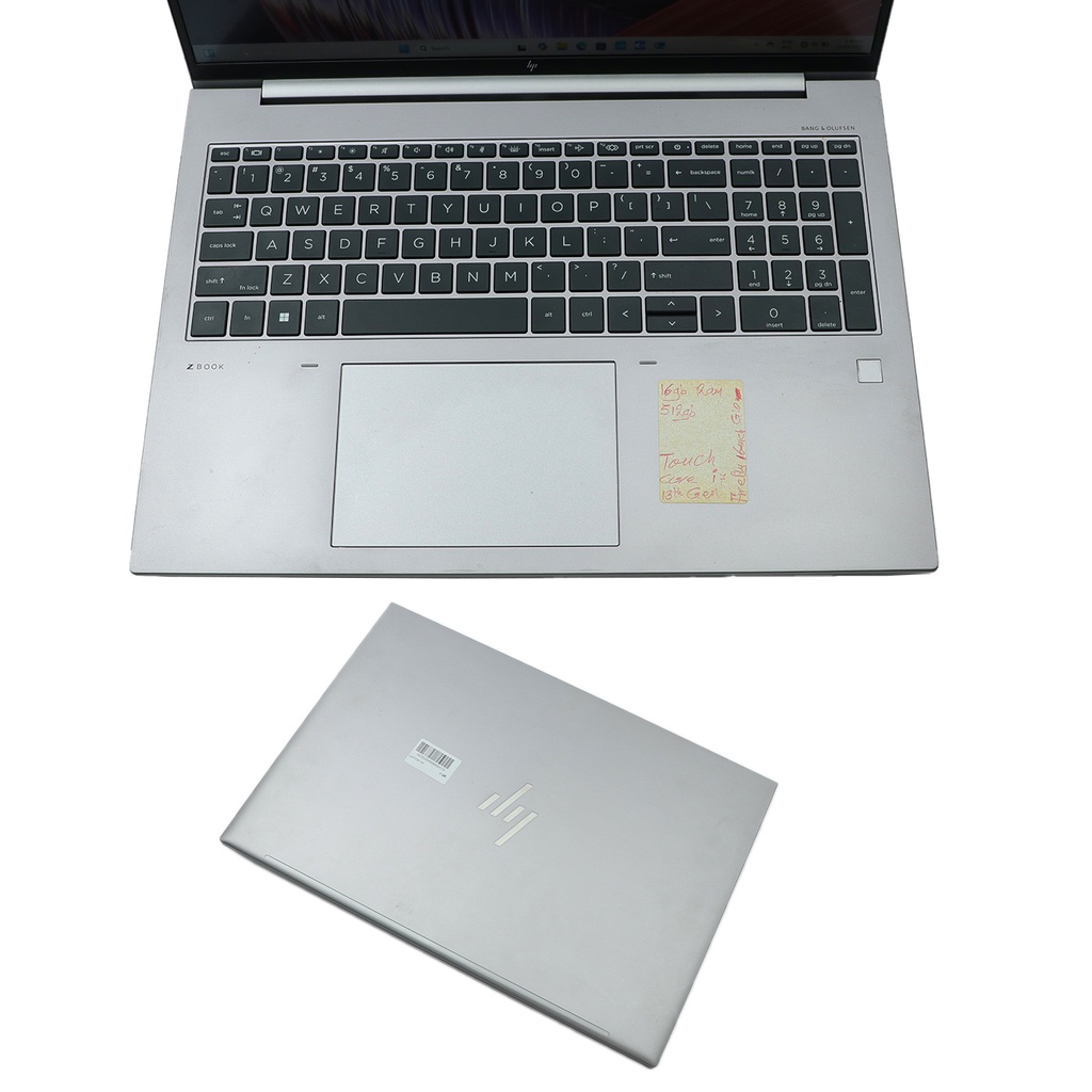 HP Zbook G10 firefly 16gb ram 512 ssd, i7 13 gen touch screen ** No Charger **