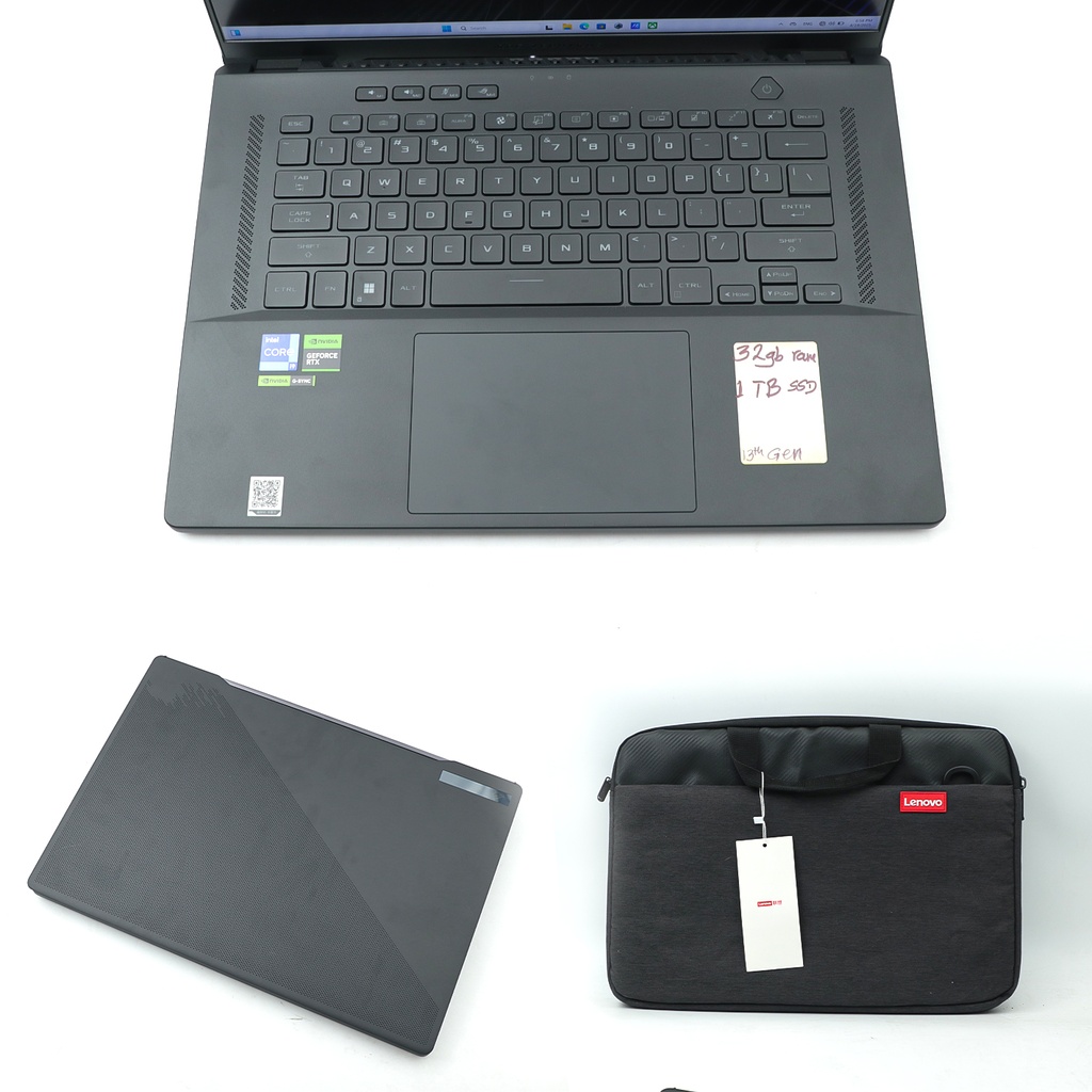 Rog Zephyrus M16 i9 13900 gen RTX 4090 1 t SSD ** No Charger **