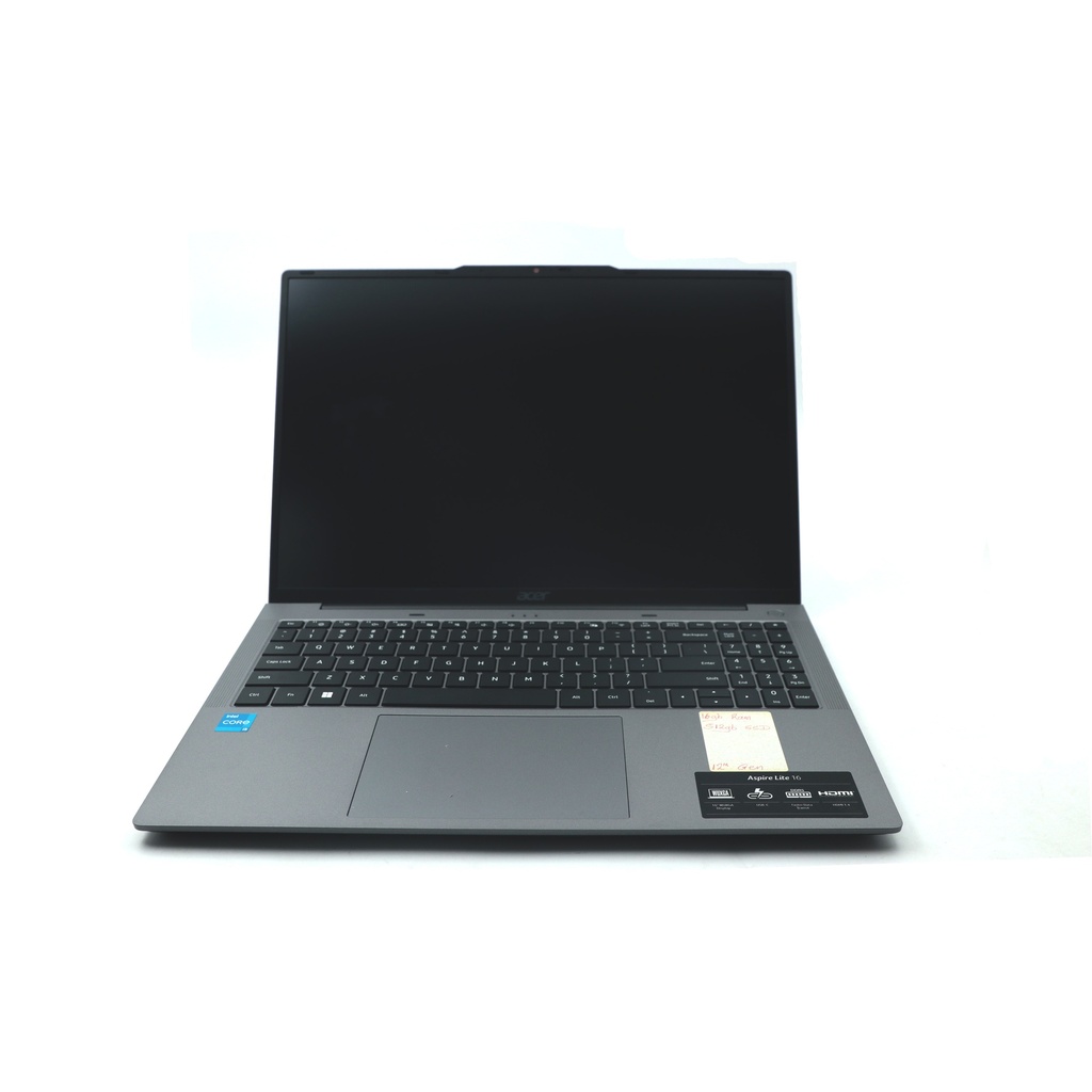 Aspire Lite 16 Laptop With 16-Inch Display, Core i5 12 gen  Processor/16GB RAM/512GB SSD/Windows 11 ** No Charger **