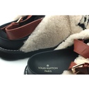 LV Louis Vuitton Style No:V618-2 Colour Beige/ Black Size: 38