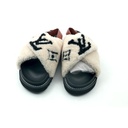 LV Louis Vuitton Style No:V618-2 Colour Beige/ Black Size: 38