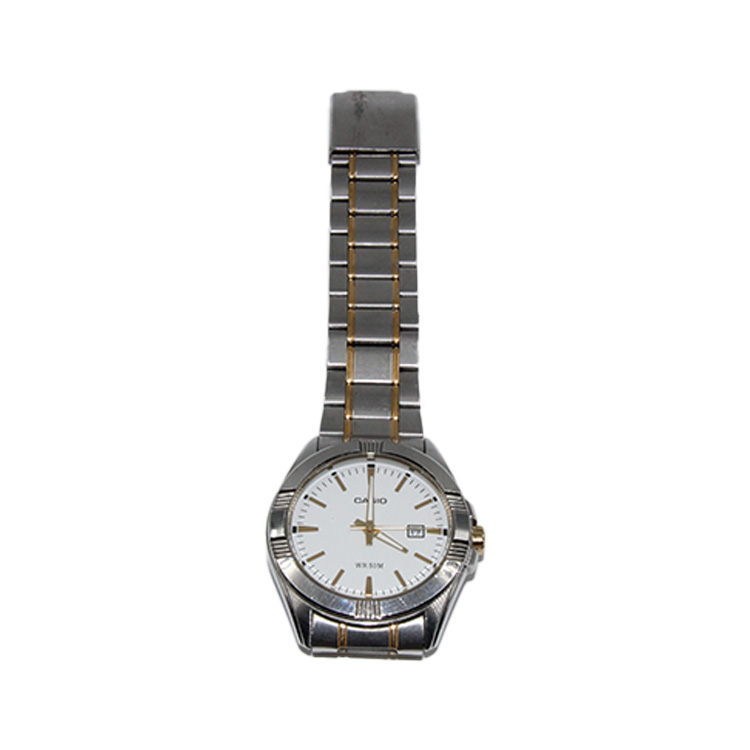 Casio MTP-1308, Stainless Steel Back, Water Resistant 5 Bar 2784 Japan Mov't