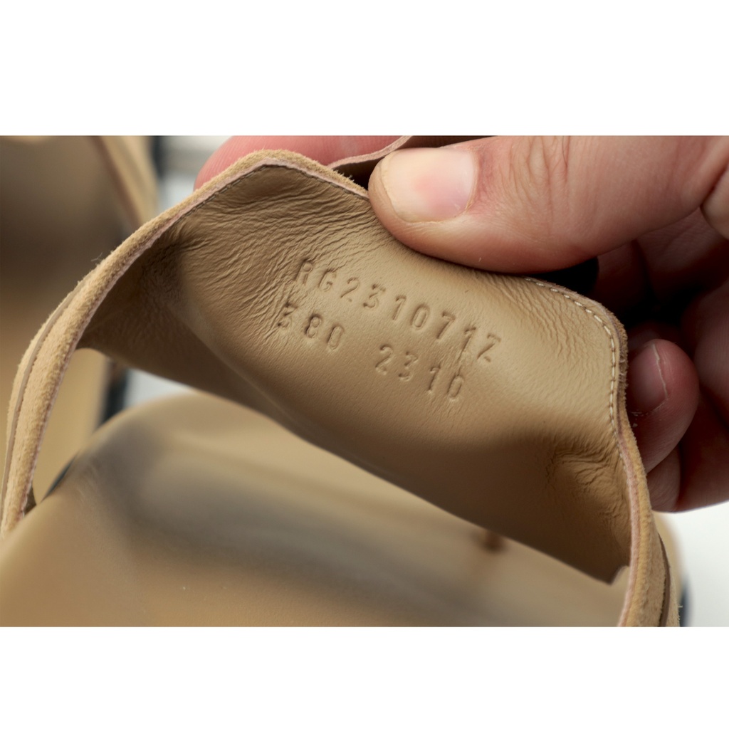 Hermes Sandals RG231071Z, 380 2310 Size Made In Italy
