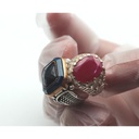 Silver Ring Set 3, 4 Piece - Silver 1, 43-g