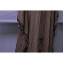 SRM Clothing Brown Size : Free