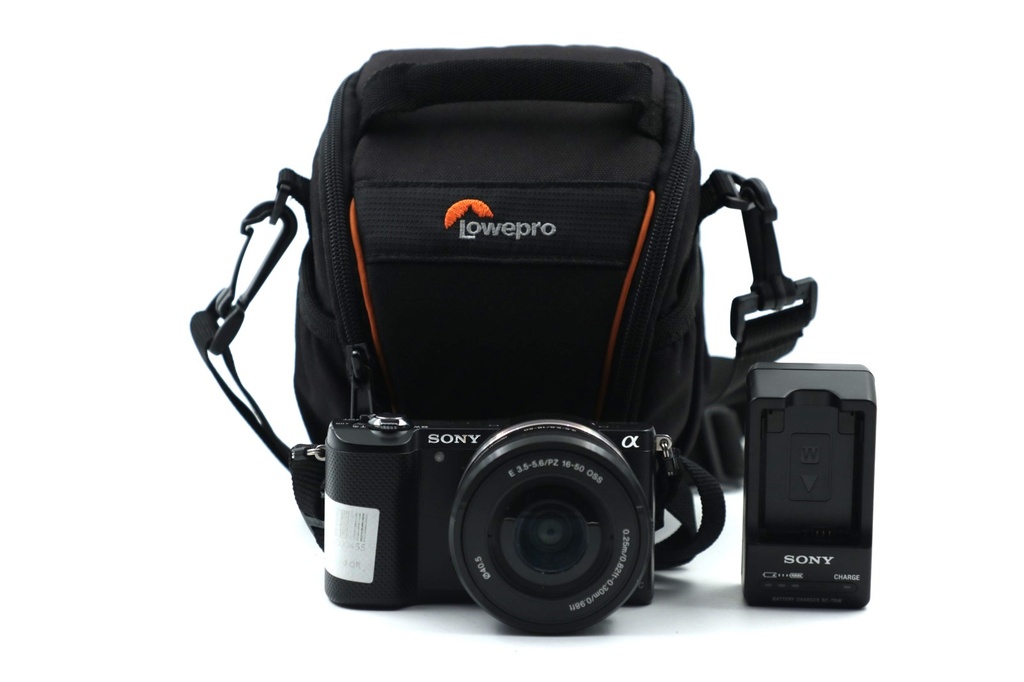 Sony Alpha a5000 Mirrorless Digital Camera with 16-50mm OSS Lens (Black)