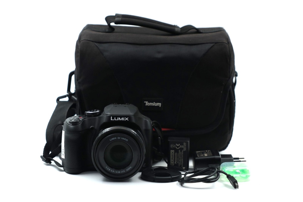 Panasonic Lumix 4k DC-FZ82, 60X Optical Zoom with Ultra Wide 20-1200 mm Lens - Black
