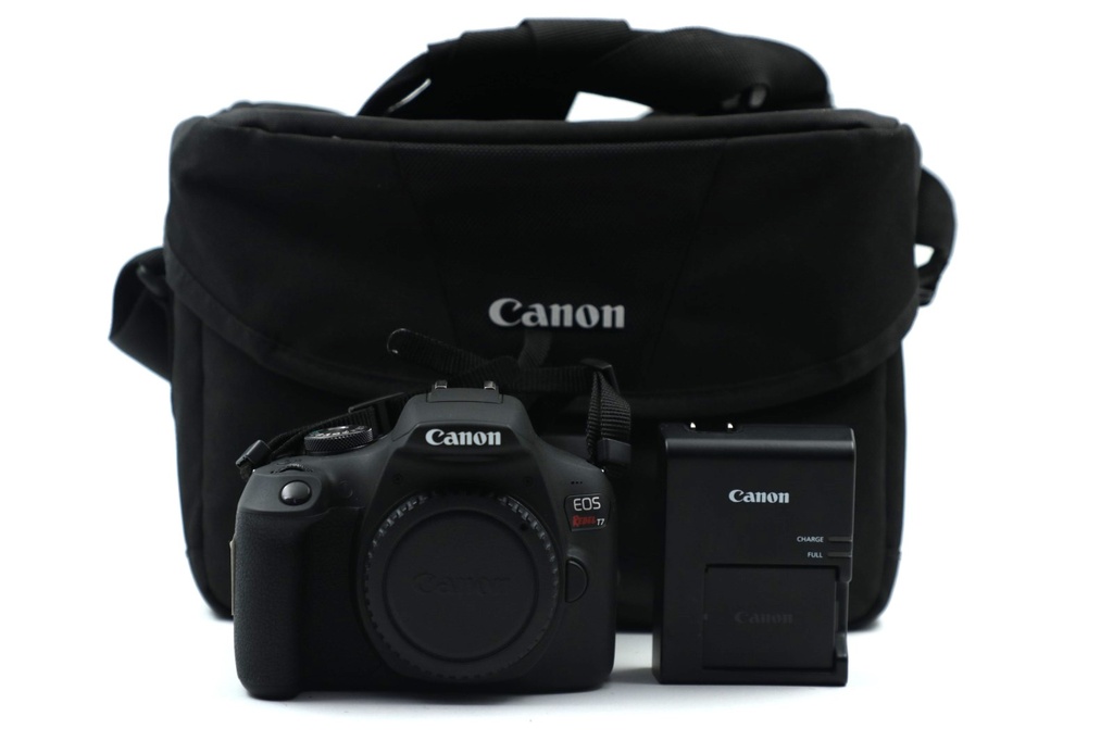 Canon DS126741 24.1 MP EOS Rebel T7 DSLR Camera without Lens - Black