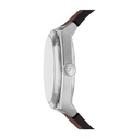 Fossil Everett Gents Three-Hand Date Brown Leather Watch