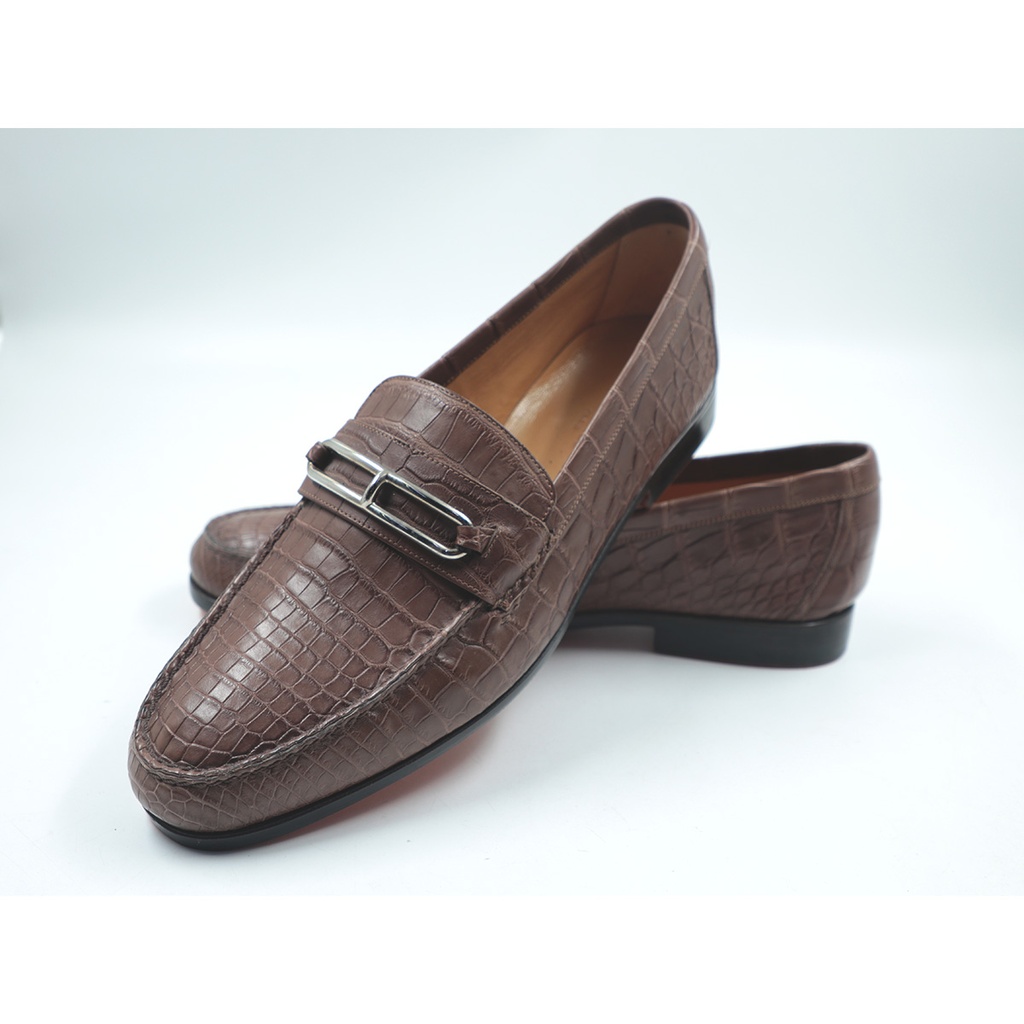 Hermes Shoe leather sole Made In Italy  **No Model Number** Size: 44