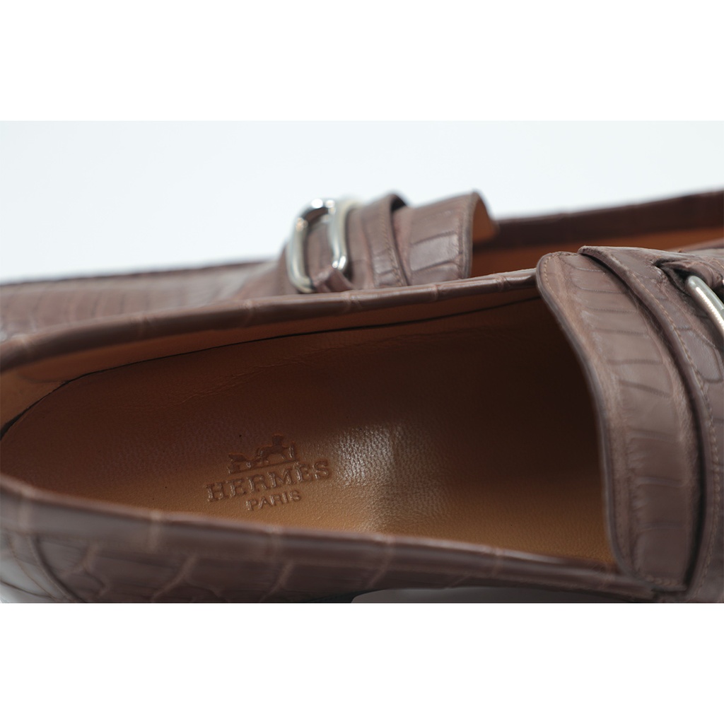 Hermes Shoe leather sole Made In Italy  **No Model Number** Size: 44