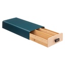 5Five Modern Metal & Bamboo Coffee Capsule Holder (17.8 x 38 x 7.3 cm)