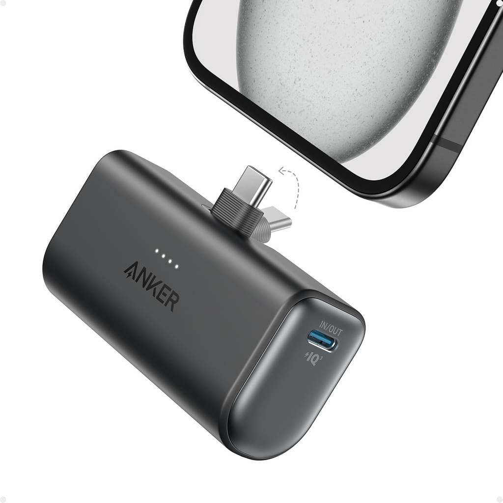 Anker Nano Power Bank (22.5W, Built-In USB-C Connector