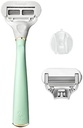 Flamingo Women's Razor Set (Mint & Gold)