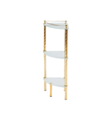3-Tier Corner Glass Shelf