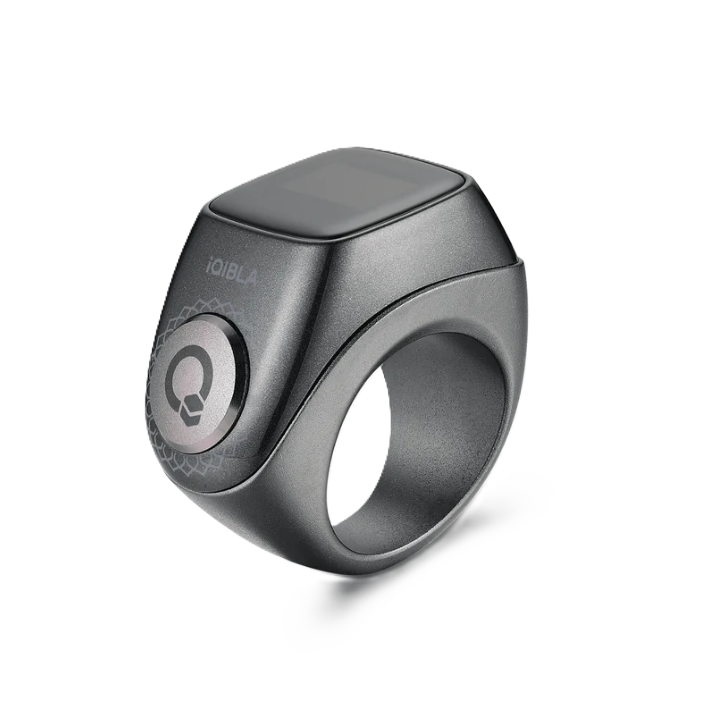 iQIBLA Smart Zikr Ring | OLED Display