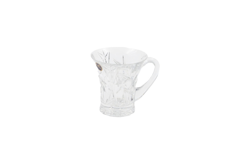 Bohemia Glass Coffee set, 12 Pieces - Clear