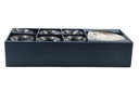 Bohemia Glass Coffee set, 12 Pieces - Clear