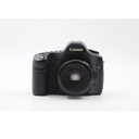 Canon Eos 5D  DS126091, + Lens  Canon 50 mm+ Pouch And Charger ** Doesn’t Include Battery**
