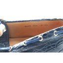 Santoni Club 8830 204 G 10 Shoe Blue Classic Size: 45