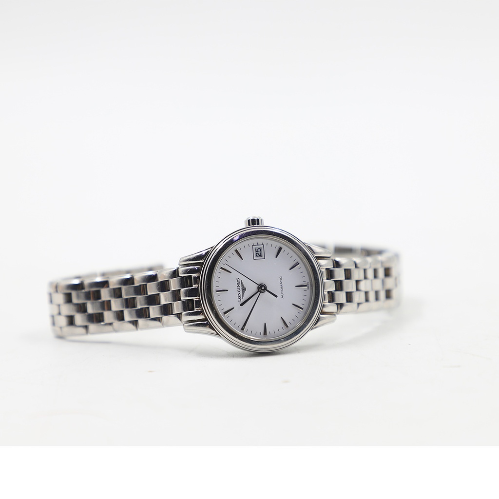 Longine L4.274.4, Automatic, All Stainless Steel, Water Resistant