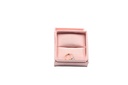 Blush & Bar  Round Fire Opal Ring