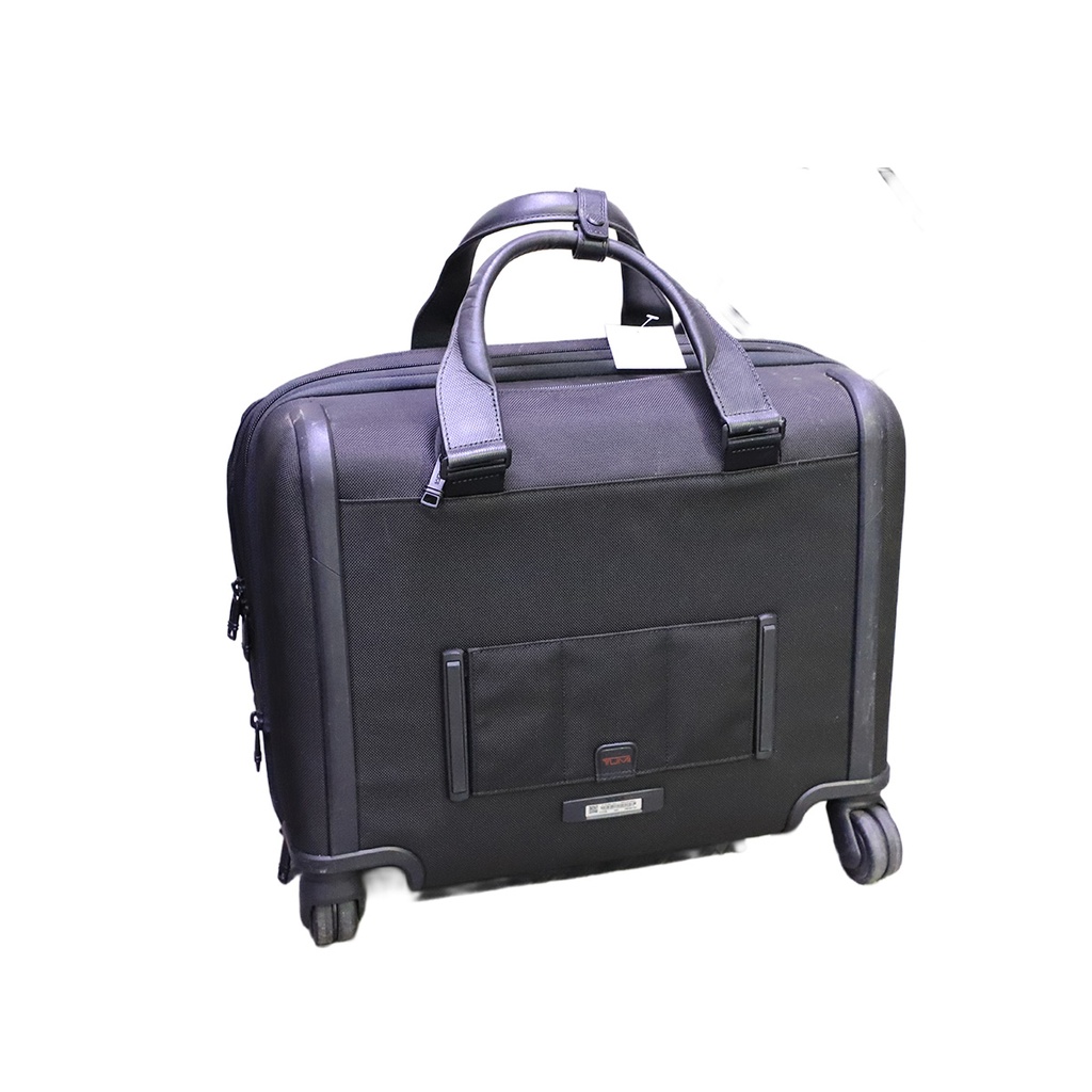 Tumi Alpha 3 Black SuitCase Cabine Luxury **Perfect For Documents & Item Holders **