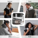 Breo iNeck3 Pro Electric Neck Massager, Shiatsu Massage Pillow with Heat, Deep Tissue