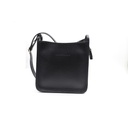 LongChamp Le Foulonné Crossbody Bag Black Leather
