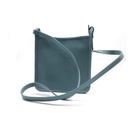 LongChamp Le Foulonné Crossbody Blue Black Leather