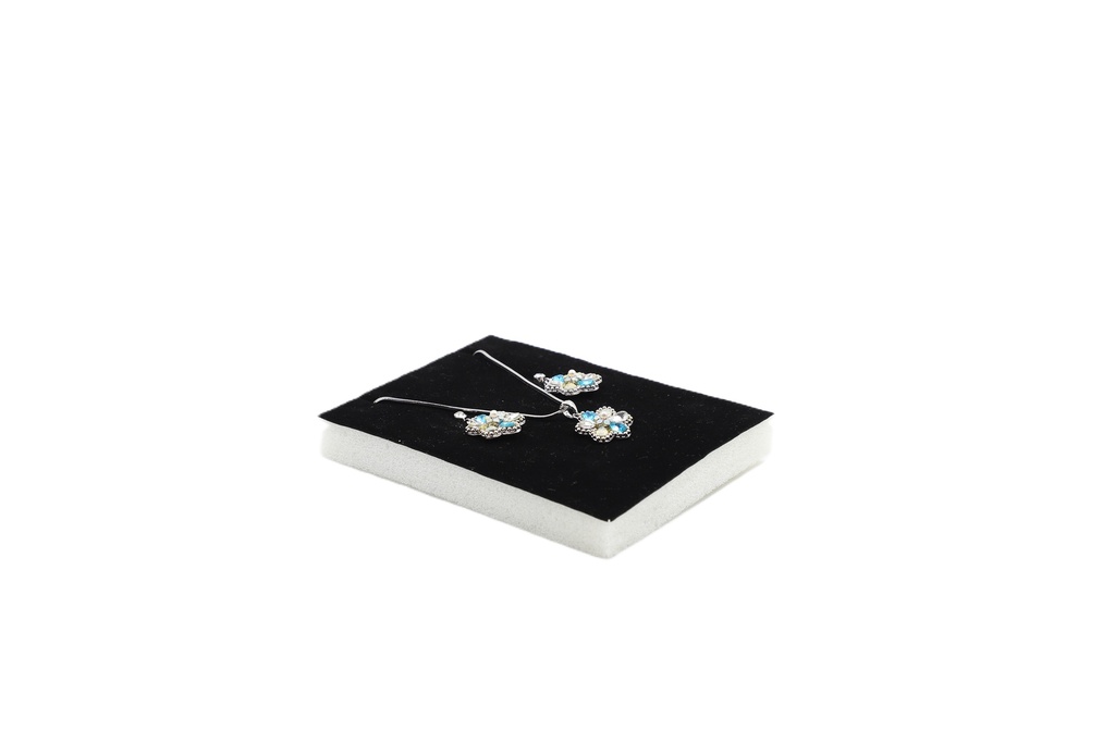 Blue White Pendant set
