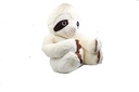 Bj toys shadow the sloth glittery eyes cream color plush stuffed animal toy