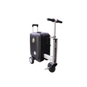 AirWheel Robot SE3S Black ultimate Airwheel Suitcase, Featuring An Automatic Footrest