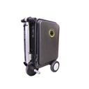 AirWheel Robot SE3S Black ultimate Airwheel Suitcase, Featuring An Automatic Footrest