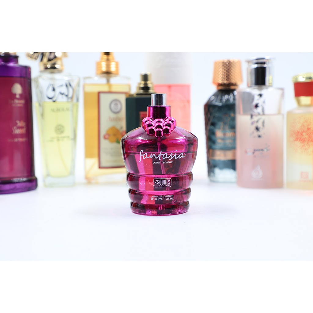 Mix Good Perfumes And Hair Mist Reef Perfumes 50 ml x 2, Brazilian Crush, Alberag, Black Oud, Tobaku Mabkar, Adyan Nafees, Terra, Amber Eau De Cologne