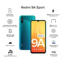 Redmi 9A Sport (Coral Green, 2GB RAM, 32GB Storage) | 2GHz Octa-core Helio G25 Processor | 5000 mAh Battery
