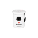 Skross Pro World Travel Adapter With Ground Plugs