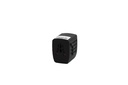 Volkano Worldwide Series Travel Adaptor plug with 4x USB charge Ports VK-8018-BK