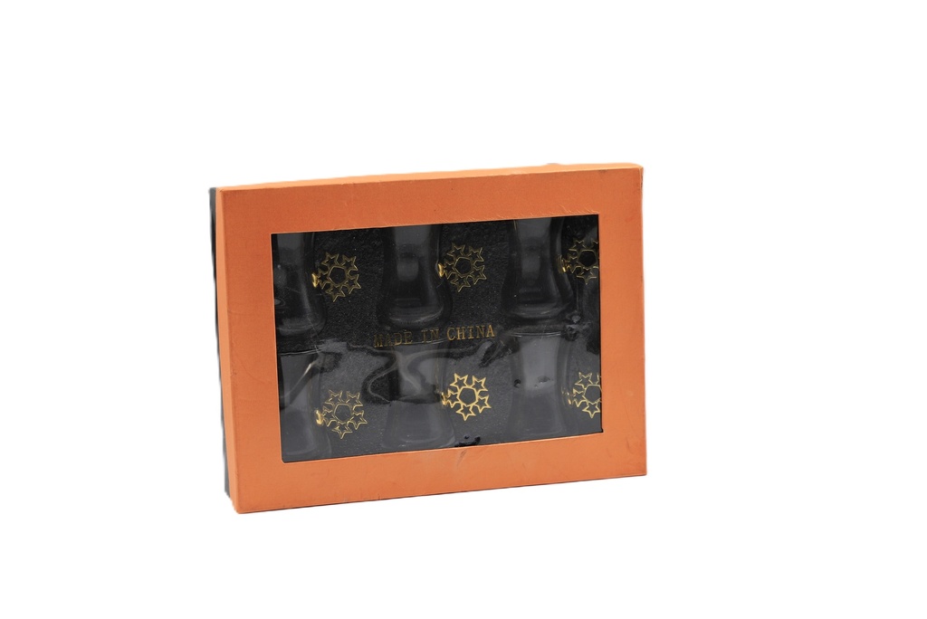 Turkish Tea Cup  Set of 6 Pcs