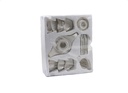 Pearl Noire Tea Set W0603 15 Pcs