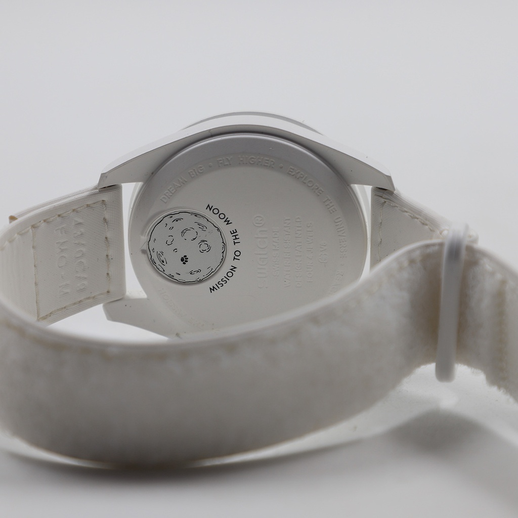 Omega Swatch Mission To The moon, Swiss Made, Water Resistant, Designe Patented